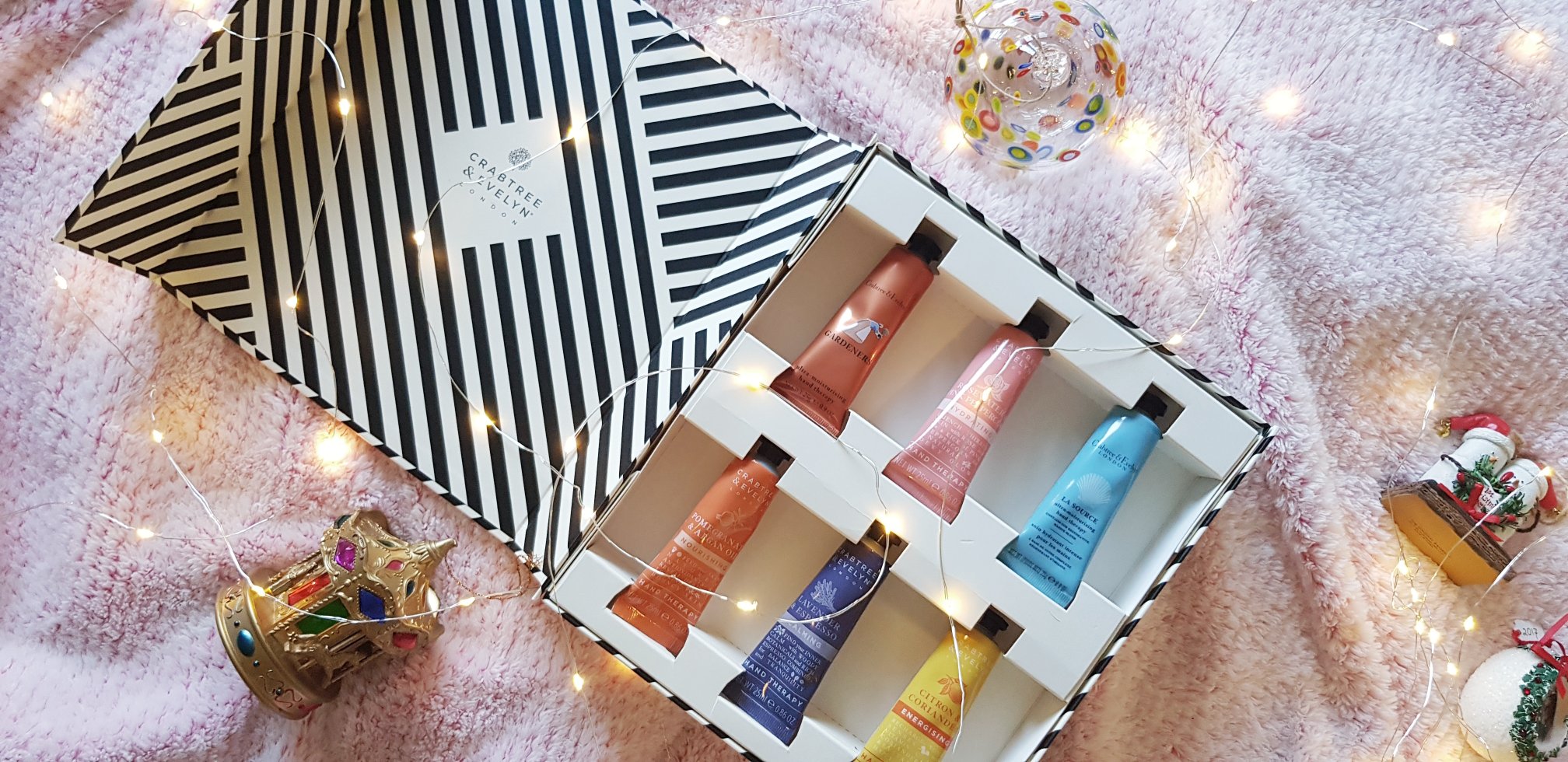 crabtree & evelyn hand cream gift set