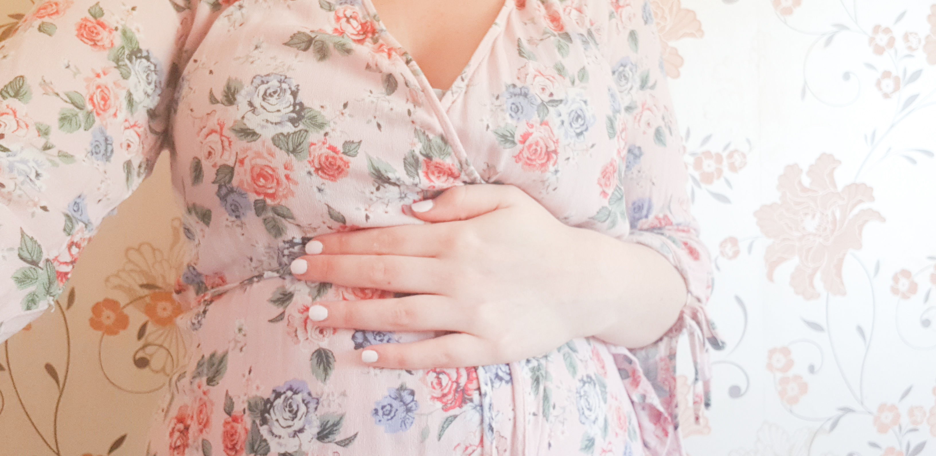 pink h&m dress bumpdate