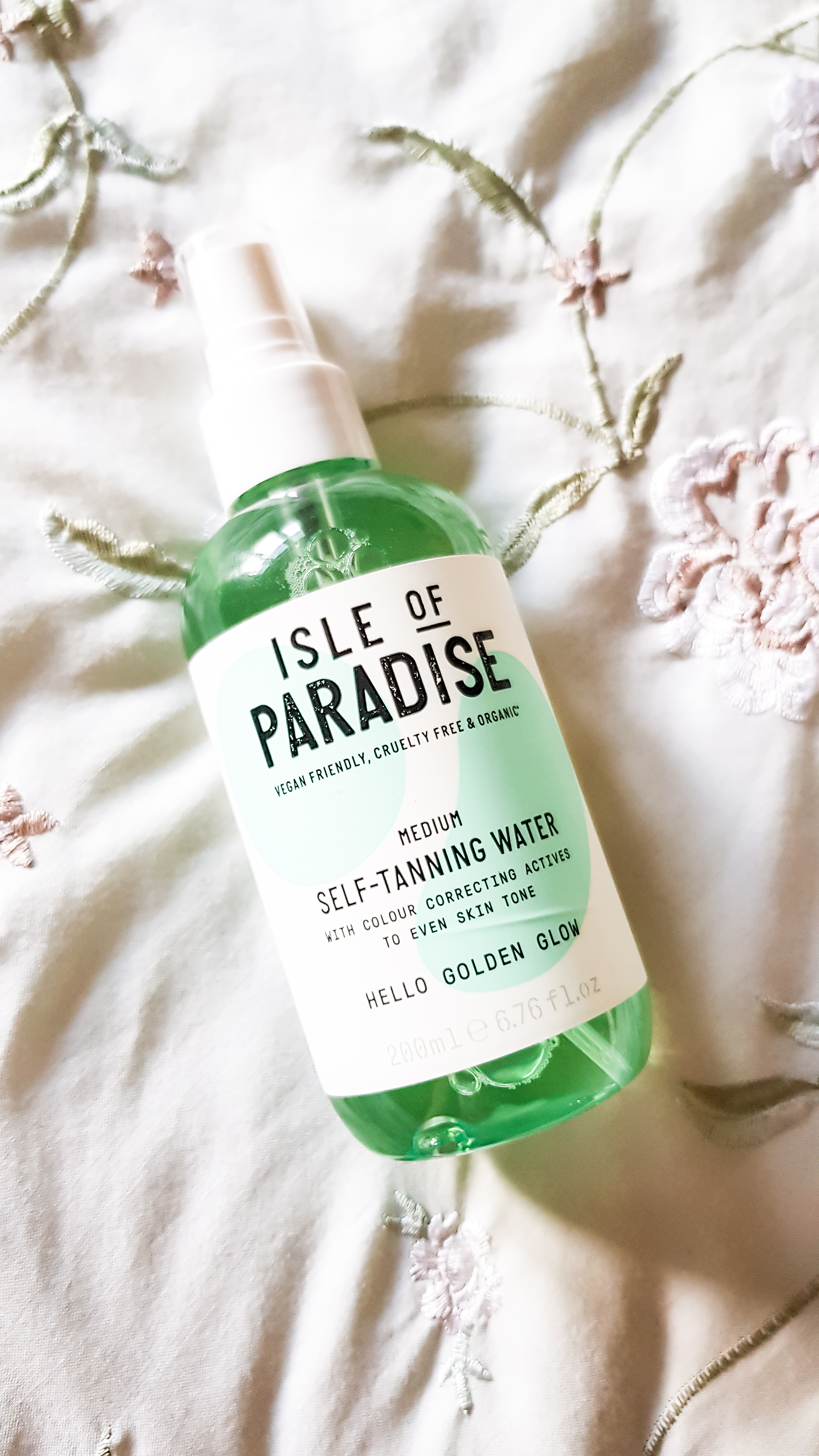 isle of paradise tanning water