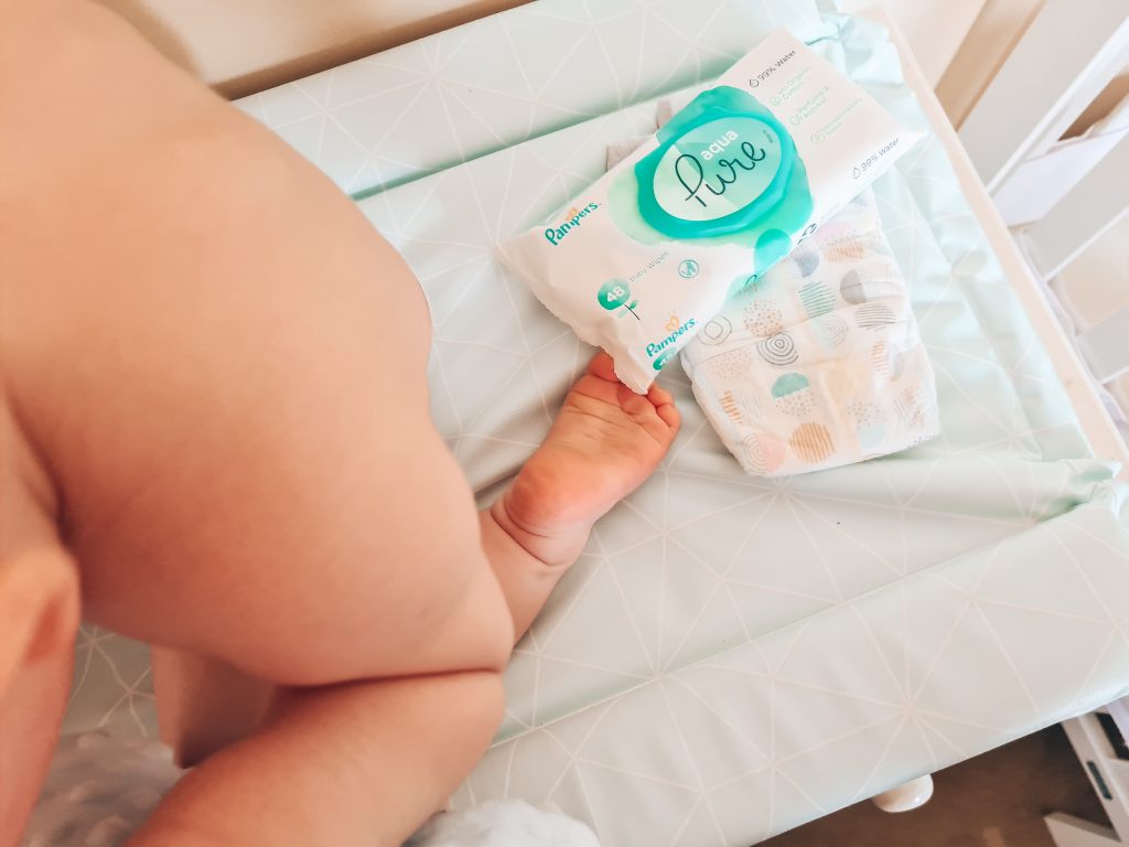 pampers nappies and wipes