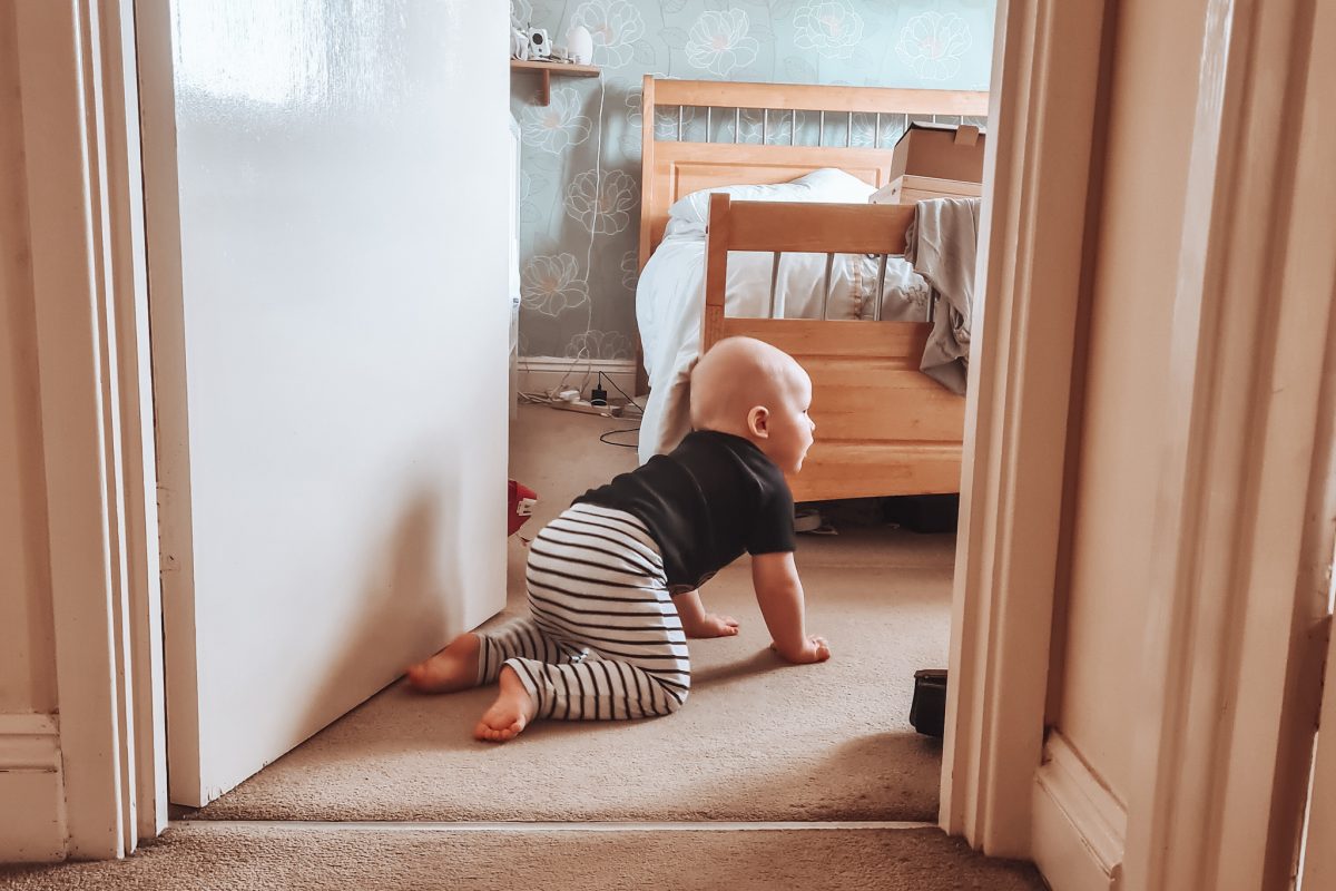 baby in lockdown