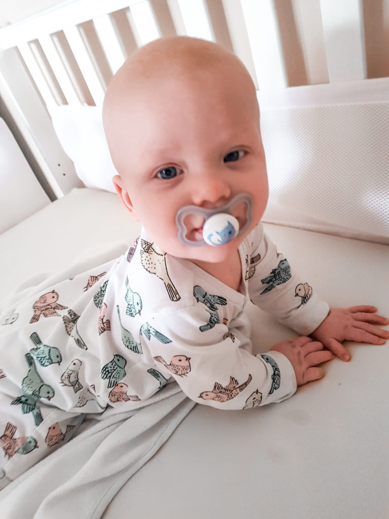 baby in crib