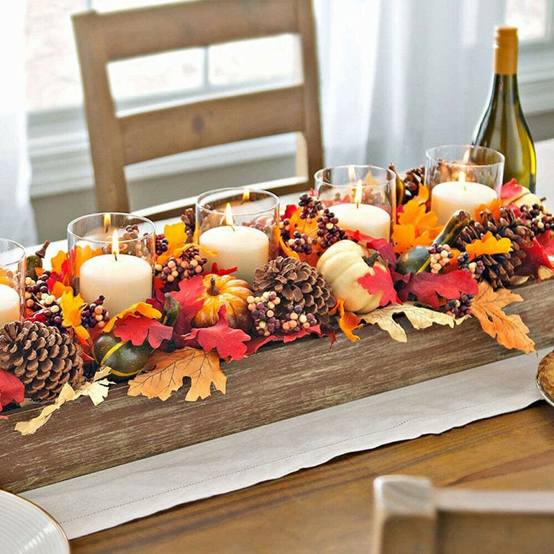 autumn decor centerpiece
