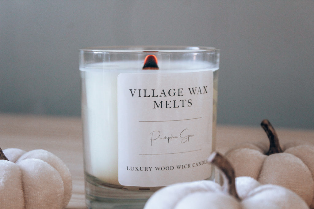 pumpkin spice candle