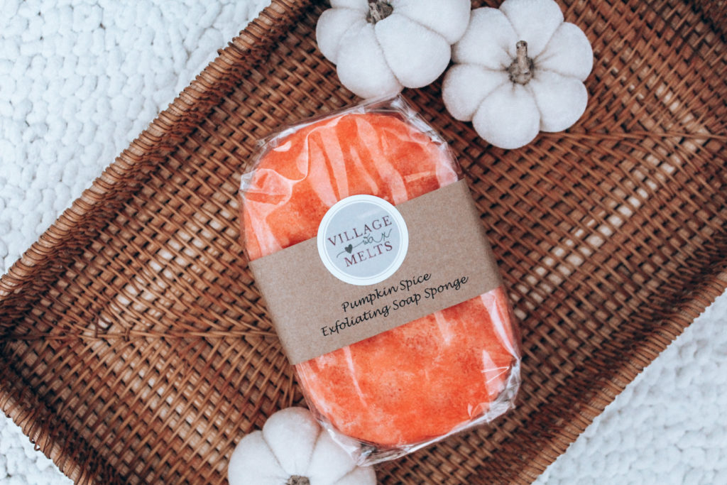 exfoliating soap sponge