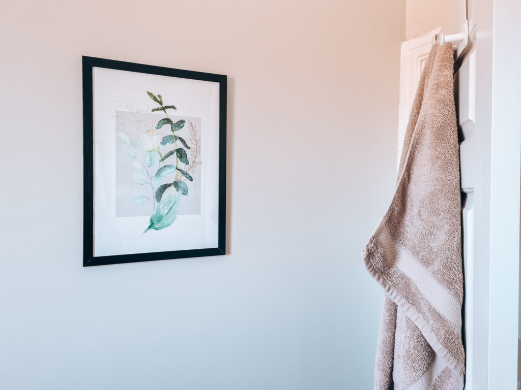 watercolour wall art