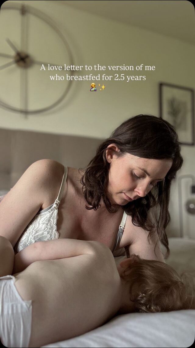 I finally stopped breastfeeding my 2.5 year old this week.

It’s been emotional, messy, but 100% freeing.

I’m proud of how long I breastfed, and I’m just as proud that I stopped.

I kept going far longer than I ever planned, mostly because he wasn’t ready. And truthfully? Neither was I…until I was.

But over the past year, it started affecting my mental health. I felt completely touched out. I started dreading bedtime. I felt like I had nothing left to give - to myself, or anyone else.

The only reason I didn’t stop sooner was because I was putting him first. That’s what we do, isn’t it? We give, and give, and give - even when we’re running on empty.

This week, I finally put us first. And I’m proud of that, too.

This is a love letter to the version of me who kept showing up when she was exhausted, overwhelmed, and still full of love.

It’s okay to celebrate the end of something that mattered deeply to you. It’s okay to feel proud, sad, relieved, and everything in between.

If you’re in the thick of breastfeeding (or just weaning), I see you. You are doing beautifully. ❤️

✨ Tag a mama who needs to hear this today.